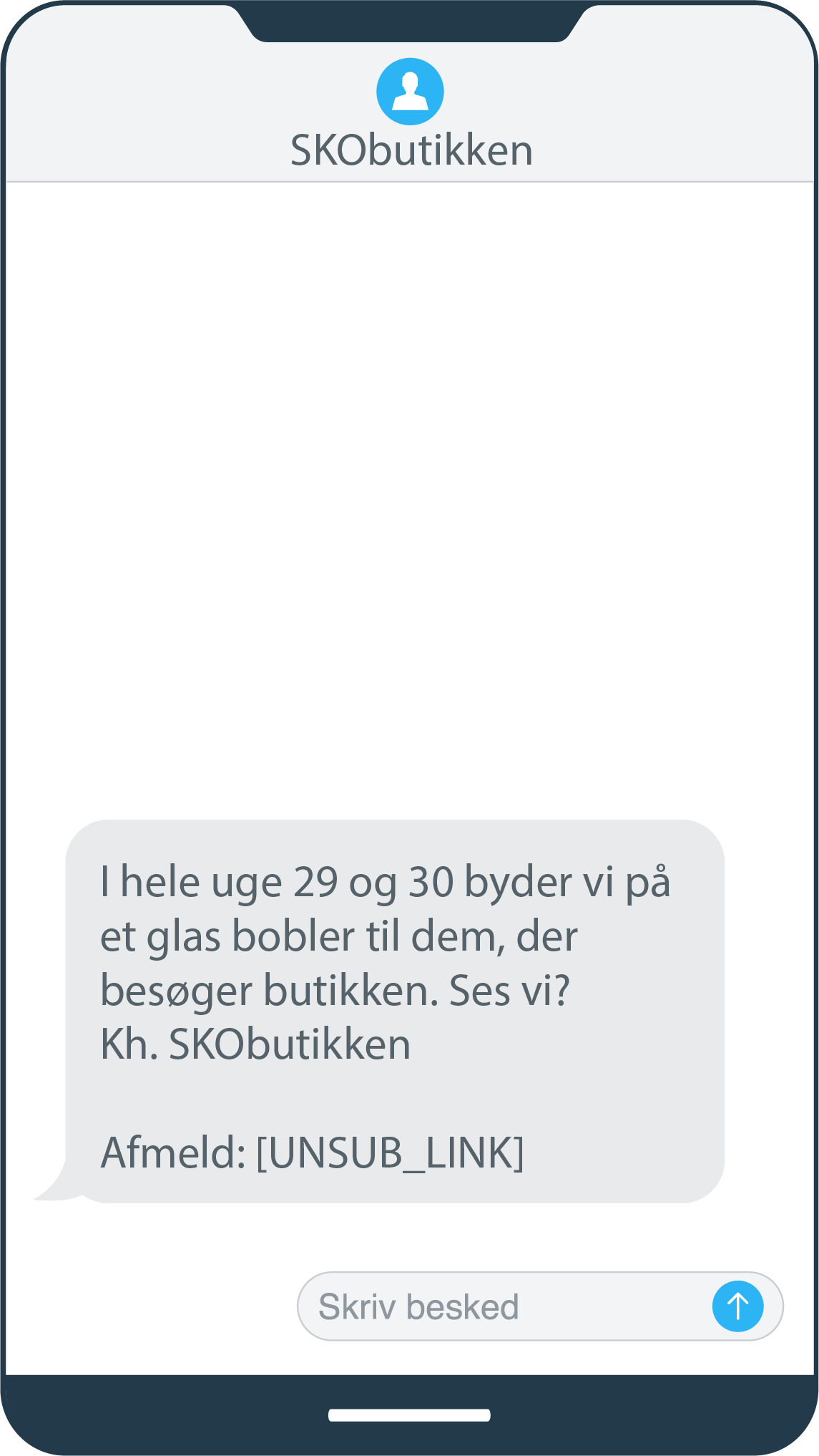SMS-kampagne med unikke sommerbundles
